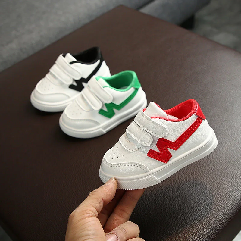 New Fashion High Quality Boys White Toddler Sneaker Children Flat Shoes Casual Baby Kids Baby Girl Shoes Toddler Running Shoes