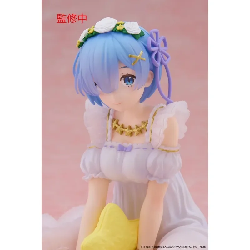 En stock Taito Re:La vida en un mundo diferente de Zero Rem Star Dreamy Ver. Modelo de regalo de juguete de figura de acción de Anime de muñeca linda de escritorio