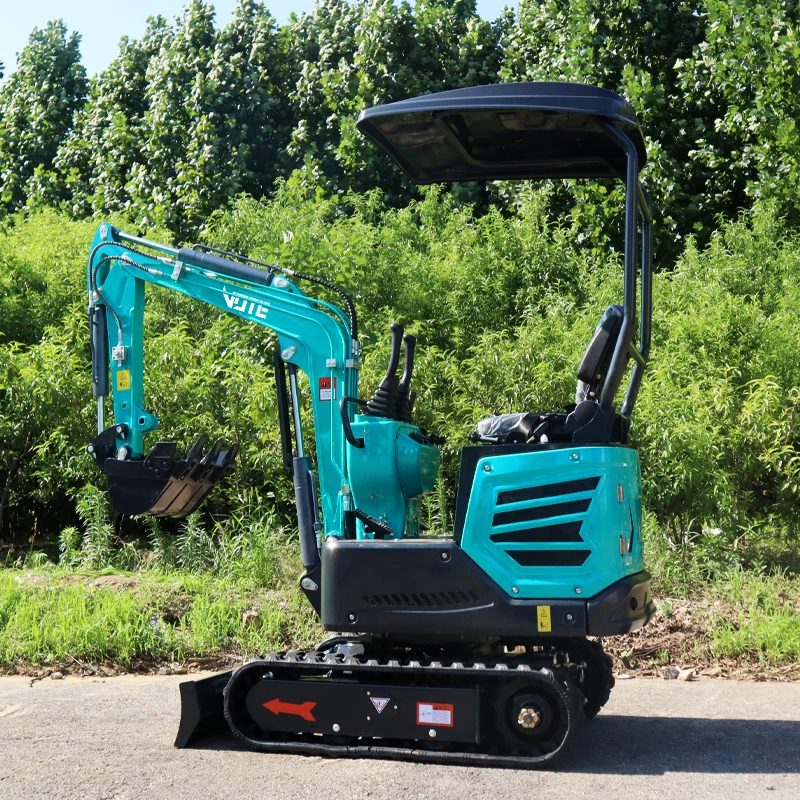 จีน1.2ton Mini Excavator ราคา1200กก.ขนาดเล็กรถขุด Mini Digger 1ton 2ตัน Micro Digger สำหรับขาย