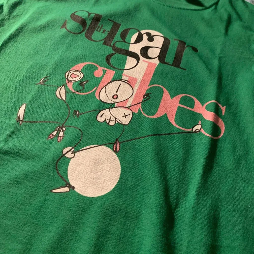 The Sugarcubes Life's Too Good Shirt Classic Green Unisex S-5XL 1F387