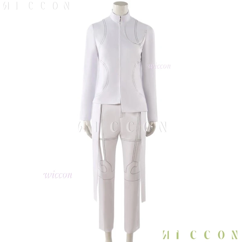 Halloween Costumes Anime Alien Stage R6 Ivan Cosplay Wig White Suit Coat Pants Halloween Party iDOL Singing Uniforms Men Women S