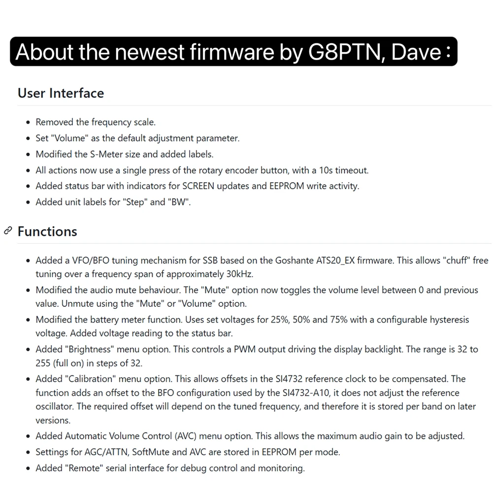 SI4732 Карманное радио 0,5-108 МГц LSB USB AM FM Вседиапазонный радиоприемник с внешним динамиком HF SW MW VHF Радио для дома и улицы