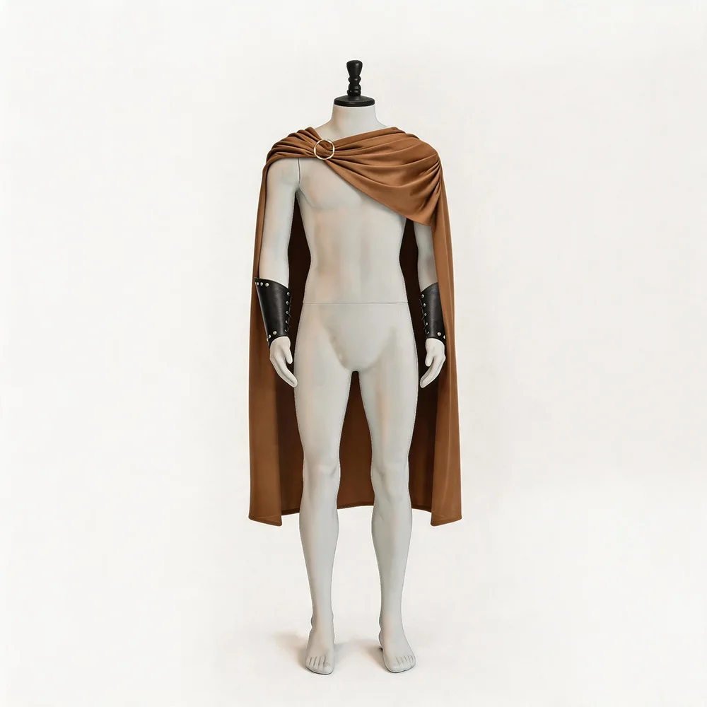 Spartan Warrior Cosplay Cloak Halloween Role-playing Ancient Roman Robe Women's Ethnic Costume Stage Performance Outfit
