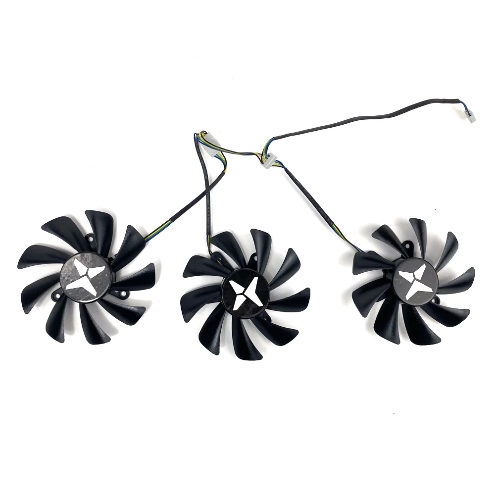 3PCS Cooling Fan 85MM 4PIN GA91S2U  RX6800XT GPU FAN For Dataland RX6900XT RX6800 6700XT X-Seria Video Card Fan