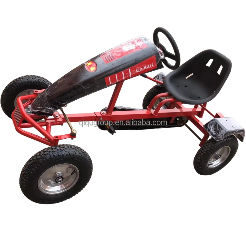 

Outdoor Single Rider Kart for Family Resorts (8+ Years Minimum) Campground Pedal Go Kart