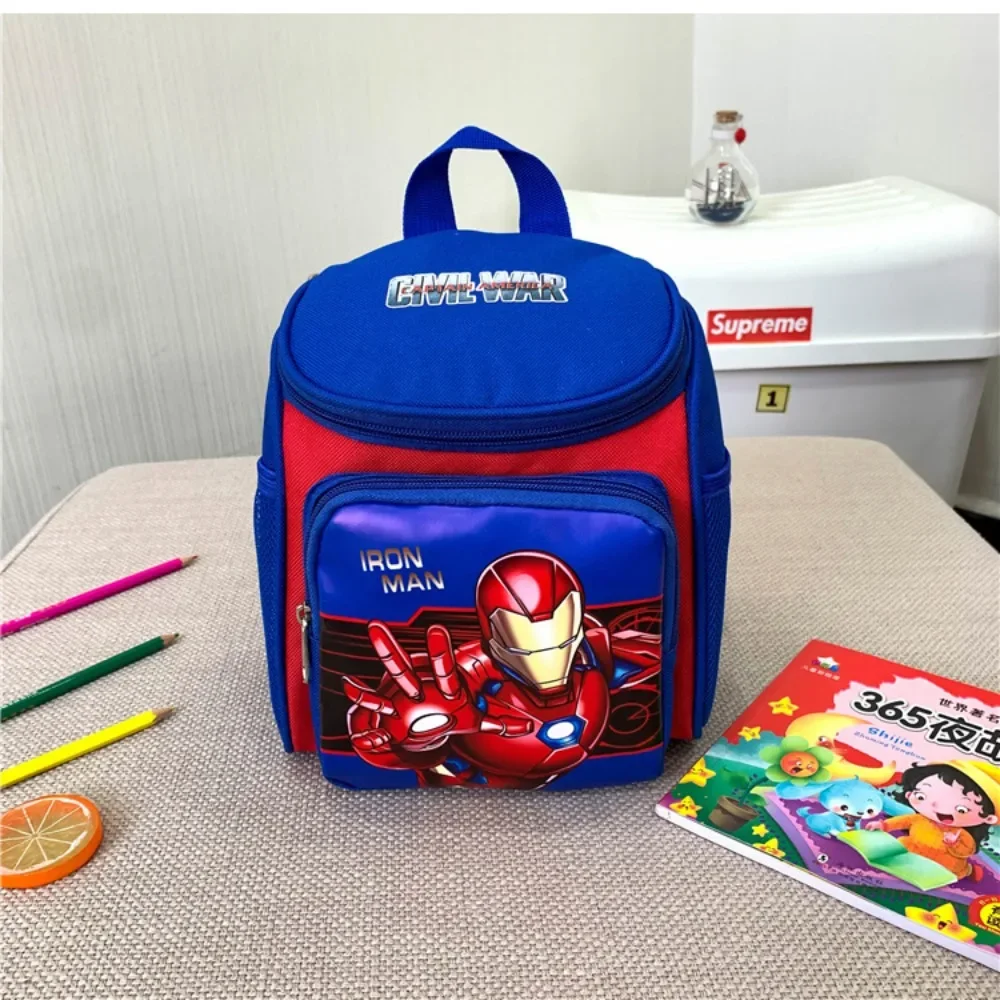 Marvel Fashion Children Backpacks New Collection Cartoon Multiple Styles Comfort Adjustable Shoulder Straps School Bags Gifts