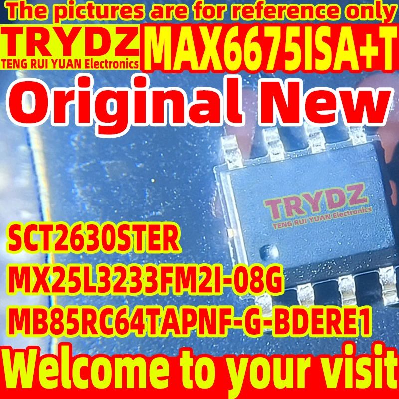 5-1pcs Original New MAX6675ISA+T MX25L3233FM2I-08G SCT2630STER MB85RC64TAPNF-G-BDERE1 ESOP8