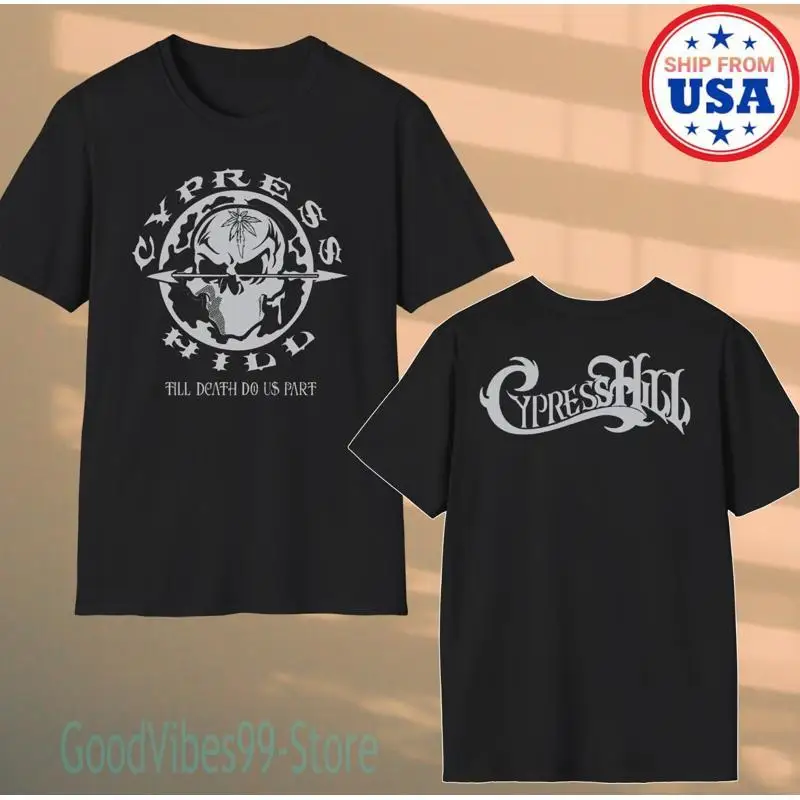 Cypress Hill Till Death Do As Apart Men's Black Size S 5XL