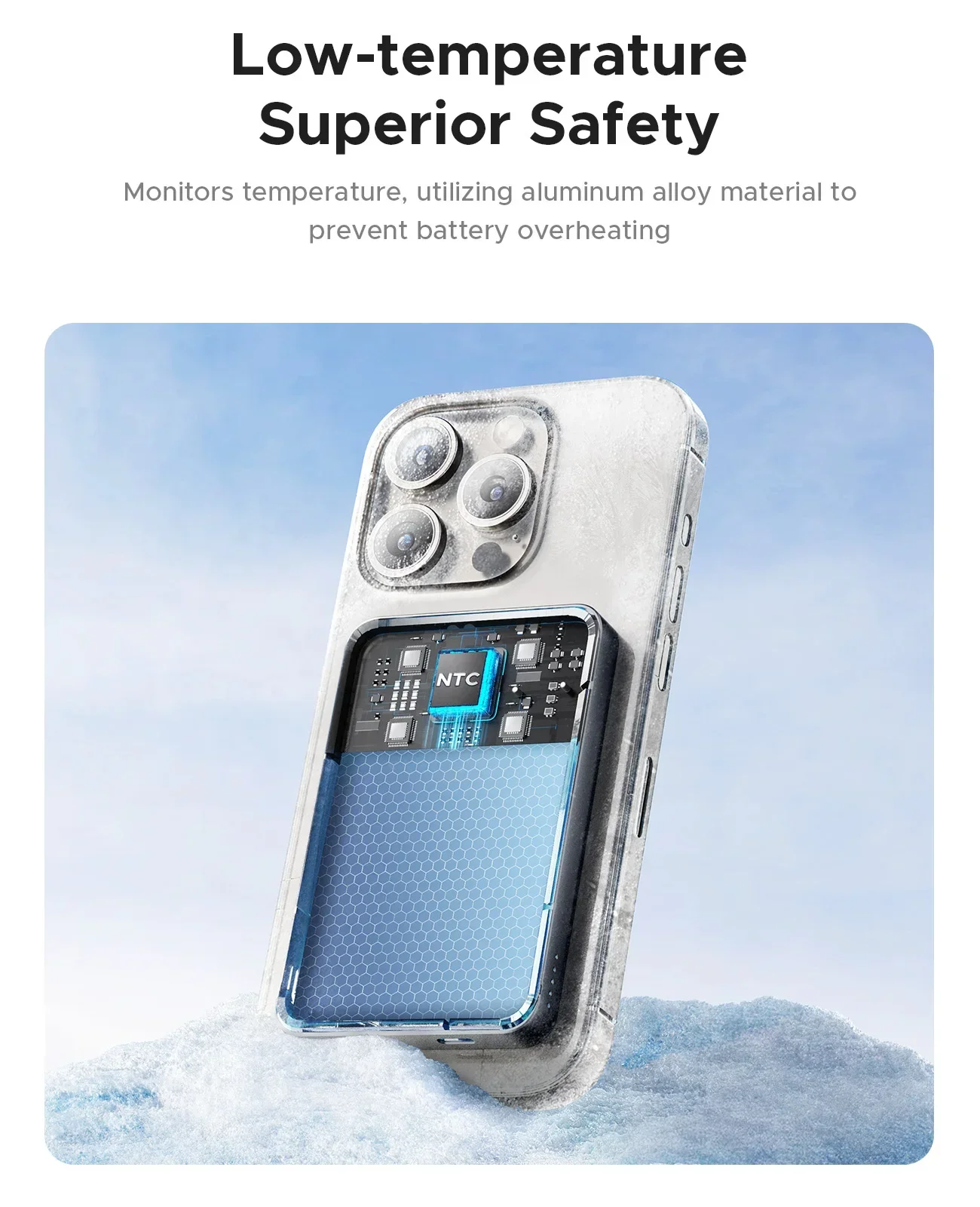 ORICO Kada Magnetic Power Bank 10000mAh PD22.5W Wireless Powerbank Slim Charge Pal Portable Quick Charge Battery Charger.