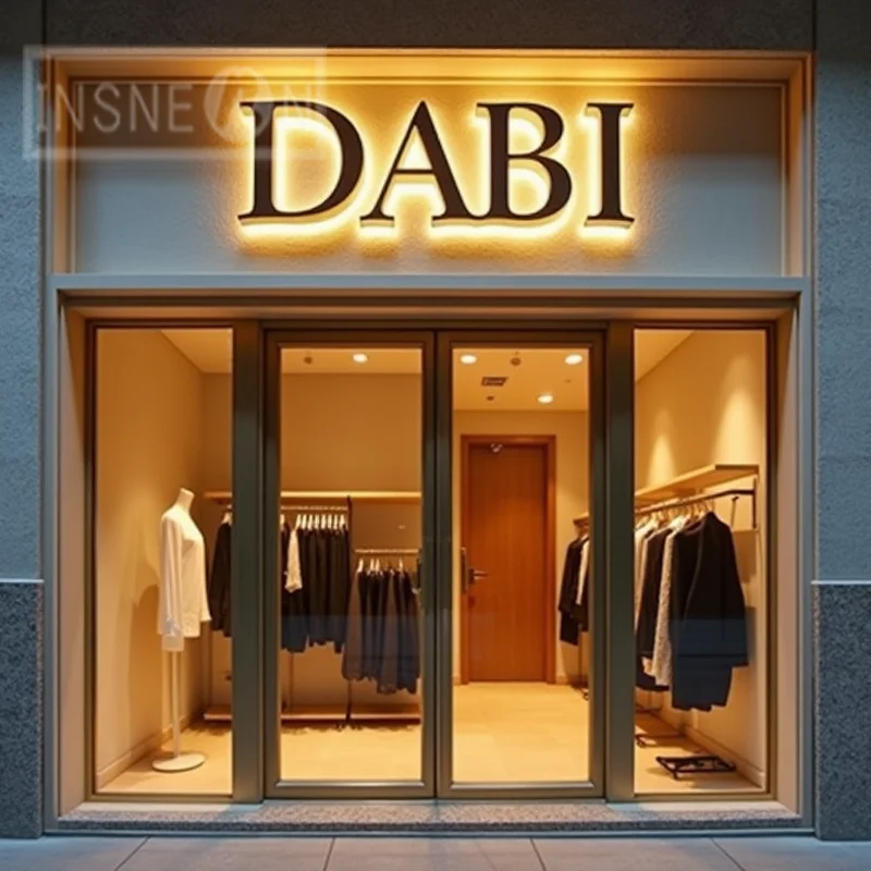 Custom Made 3D LED Light Up Sign Metal Letters For Storefront Business Outdoor Waterproof Illuminated Advertising Signage