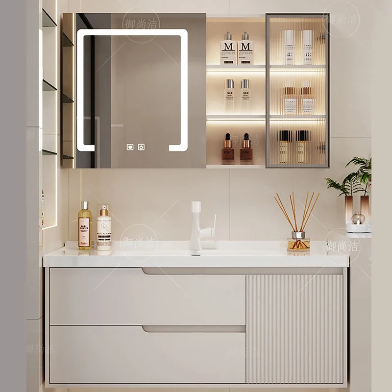 

Makeup Vanity Bathroom Cabinets Storage Wall Shelf Closet Storage Organizer Bathroom Cabinets Gabinete Room Furniture