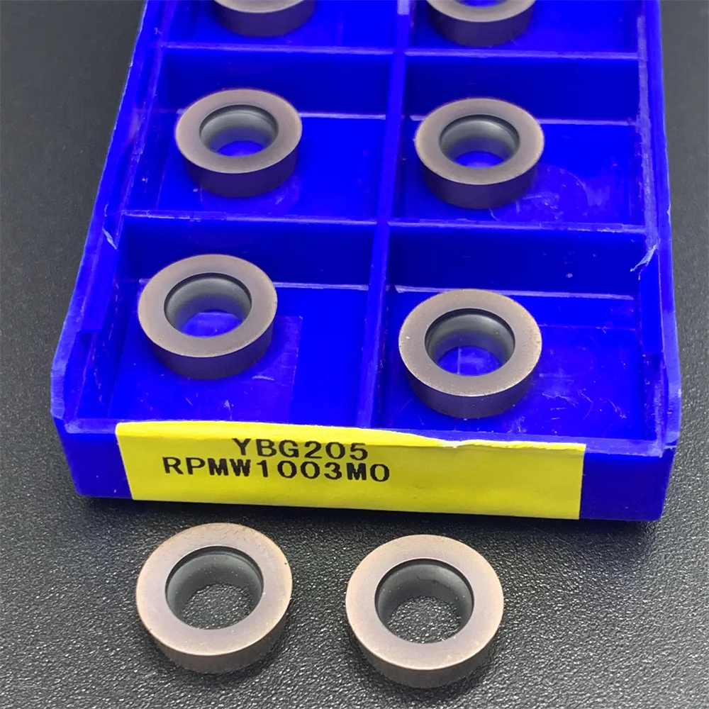 Muslimybg205 10 pz ZCC.CT inserto di alta qualità YBG205 M20-M40 lavorato in acciaio inox muslimate
