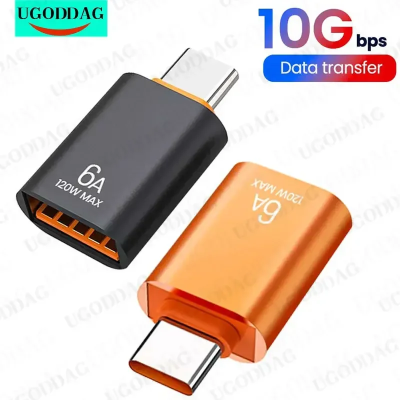 USB 3.0 To Type C Adapter OTG To Type C Male to USB Female Fast Data Transfer Adapter For Samsung Xiaomi POCO Adapters