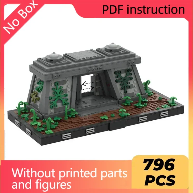 ChristmasStar Movie Model Moc Building Bricks Imperial Bunker Diorama Technology Modular Blocks Gifts  Toys DIY Sets Assembly