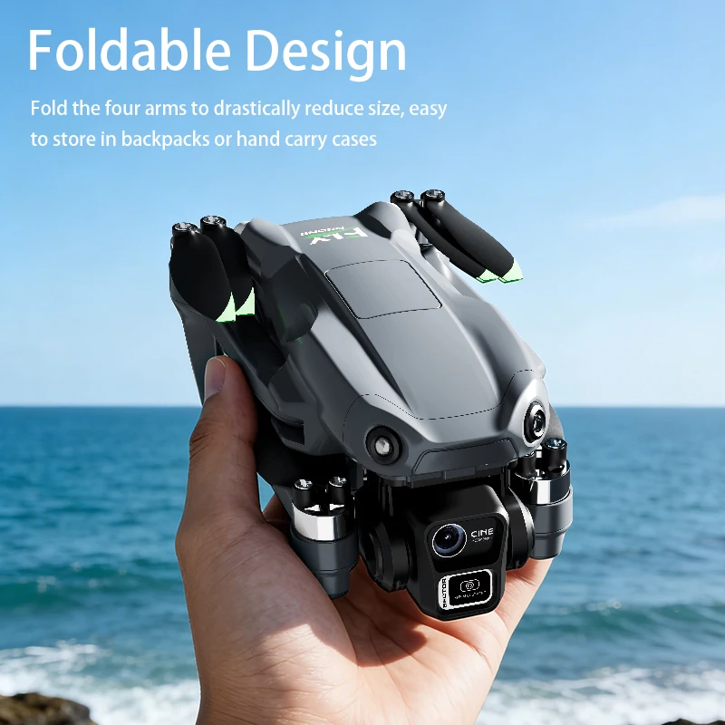 New H24 Mini Drone Large Screen Remote Control HD Aerial Aerial Vehicle Optical Flow Hovering Fixed Height Alloy Drones Toy Gift