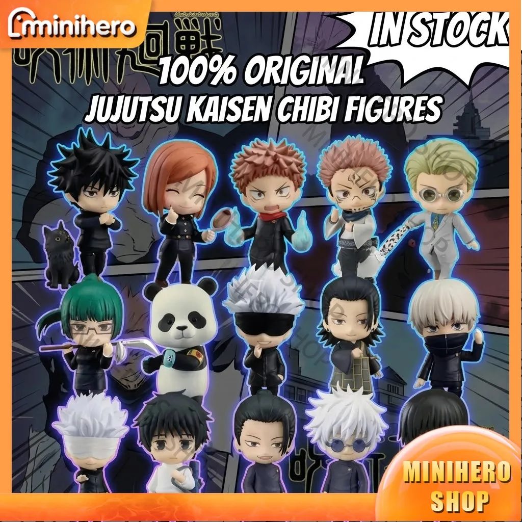 В наличии: Фигурки Good Smile Nendoroid по аниме Jujutsu Kaisen: Сатору Годжо, Юдзи Итадори, Мегуми Фушигуро, Тодзи, Юта Гето, Нанами, Чосо