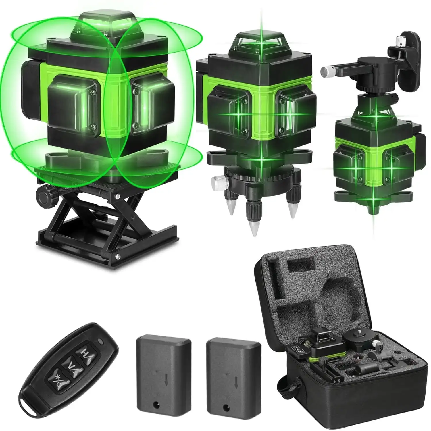 

16 Lines Laser Level 3° Self-Leveling Machine with Vertical Horizontal Tilt Lines