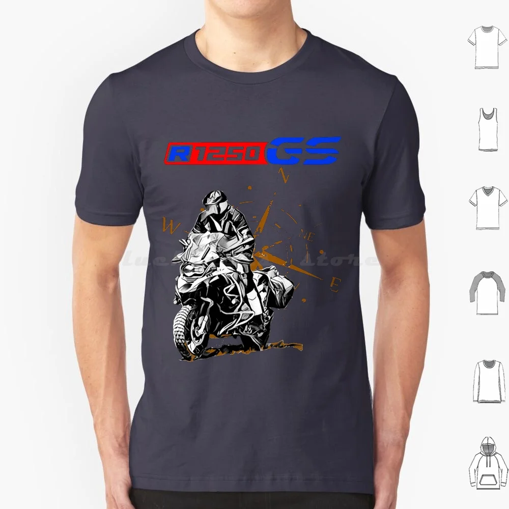 R1250 Gs T Shirt Men Women Kids 6xl Motorcycles Big Trail Moto Motorbike Adventure Bikers Motoarte Motorsport Tie Dye 2020