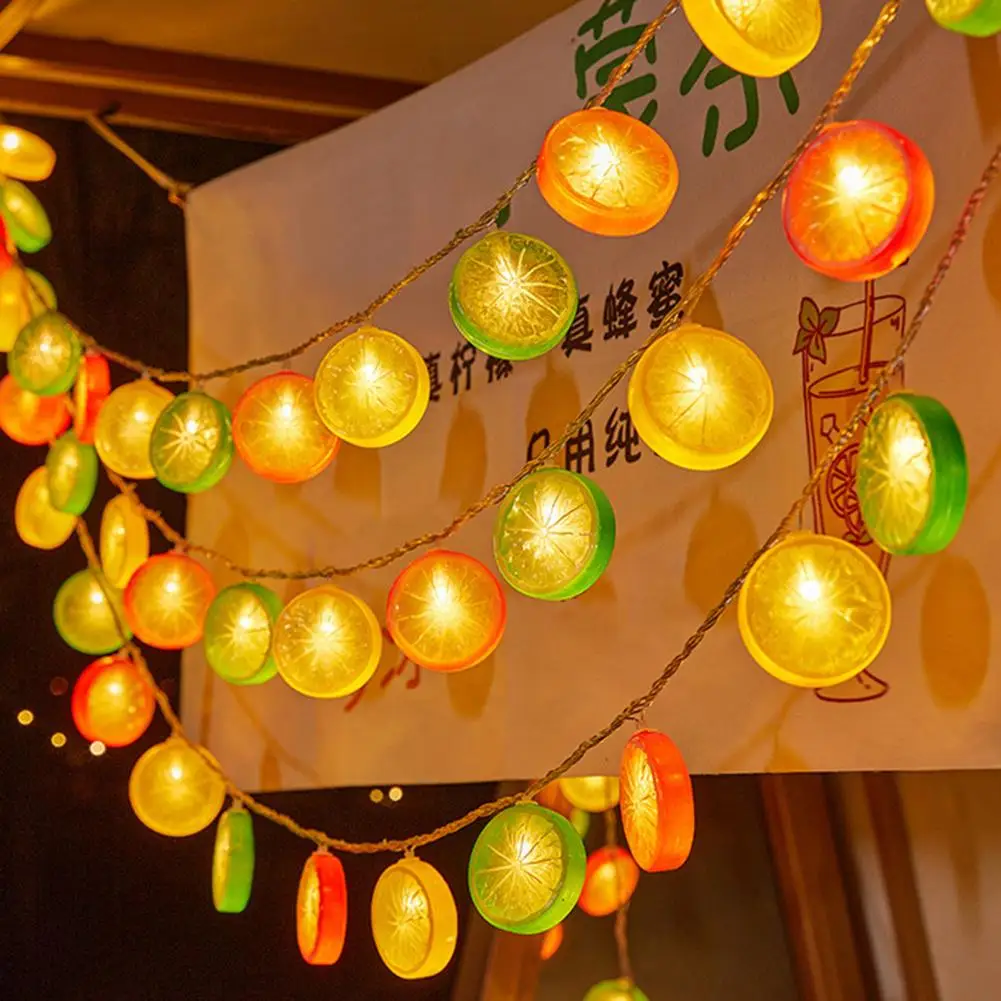 

Оранжевые светодиодные гирлянды, декоративная лампа, многофункциональные на батарейках, оранжевые ломтики, гирлянды, мягкие светящиеся светодиодные подвесные светильники