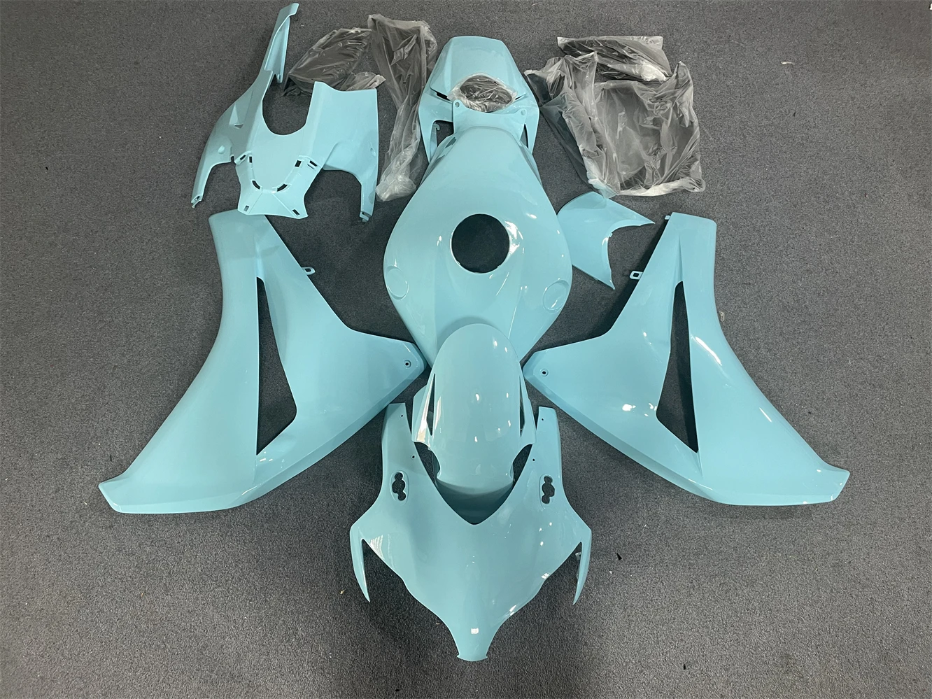 Motorcycle fairing  Suitable for CBR1000RR 2008 2009 2010 2011 Body fairing for motorcycles Blue color Motorcycle shell