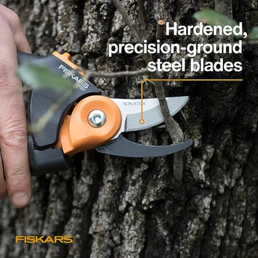 Pruning Shears Bypass Pruner with PowerGear Technology Designed for Efficiently Cutting Through Stems up to 3 4Inch in Gardenin