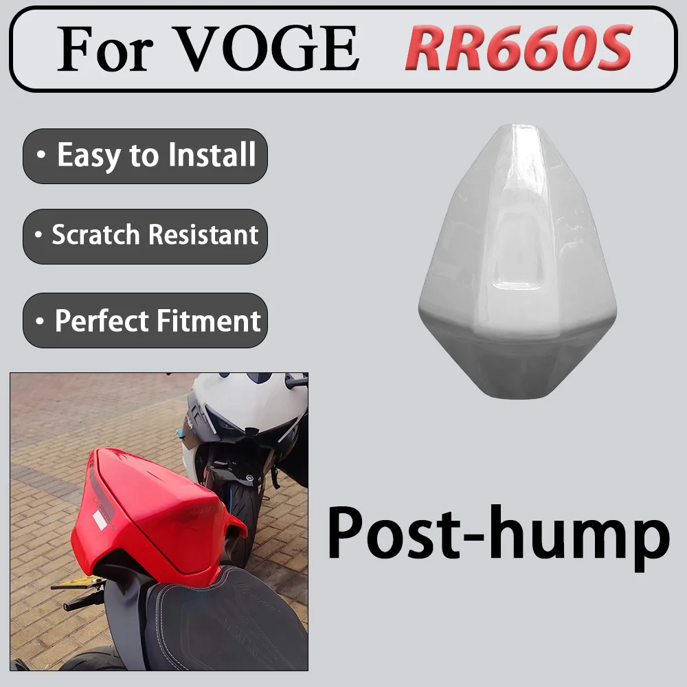 For VOGE RR660S Motorcycle Rear Fender Competition Seat Cover No Lock Mechanism Or Lig Included