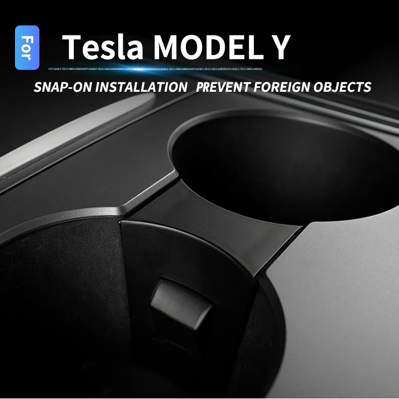 

Car Water Cup Holder For Tesla Model 3 Model Y 2022 Water Cup Limiter Fixed Artifact Interior Decoration Modification Accessorie