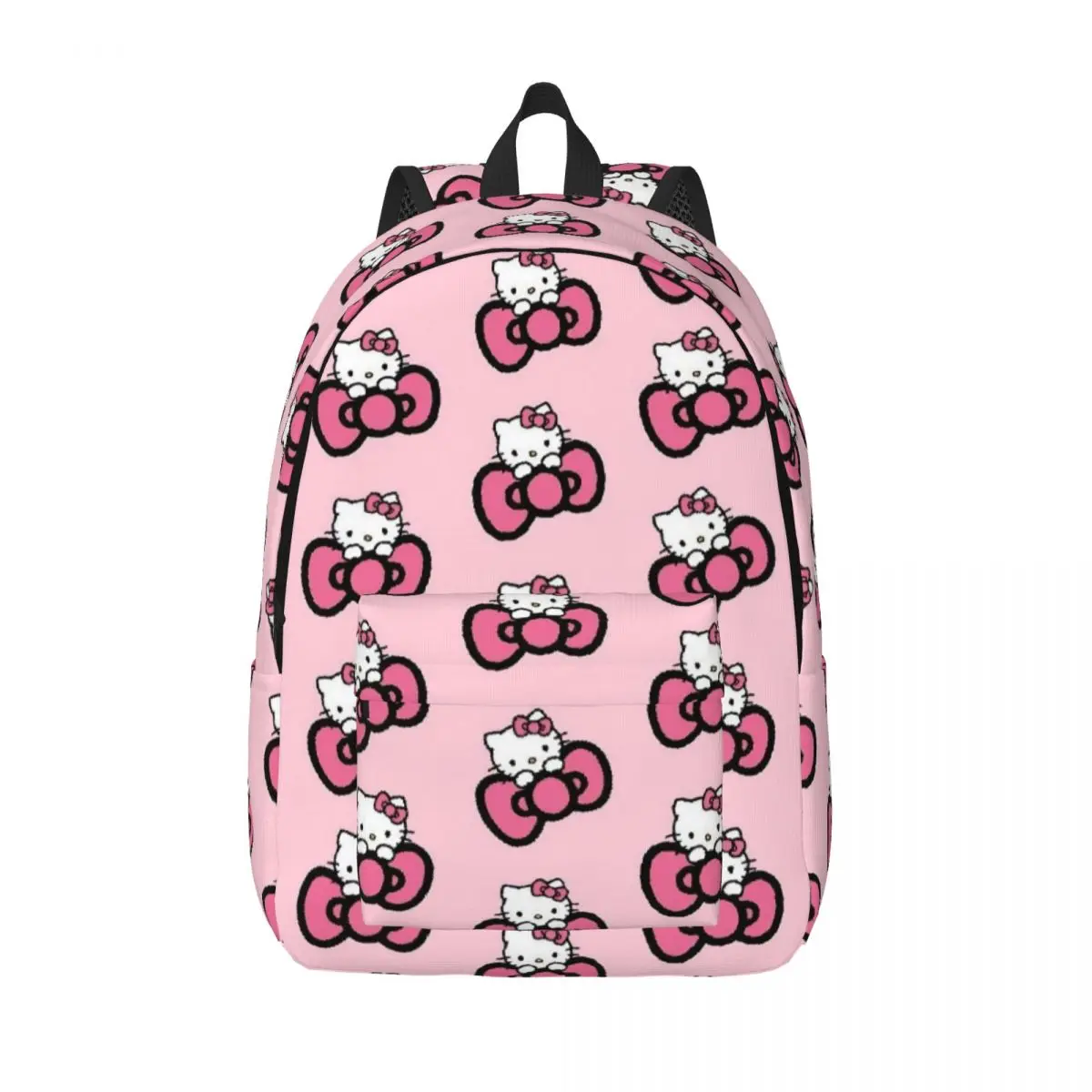 

Рюкзак Hello Kitty для школьников средней школы, милый мультяшный рюкзак для мужчин и женщин, рюкзак для пешего туризма