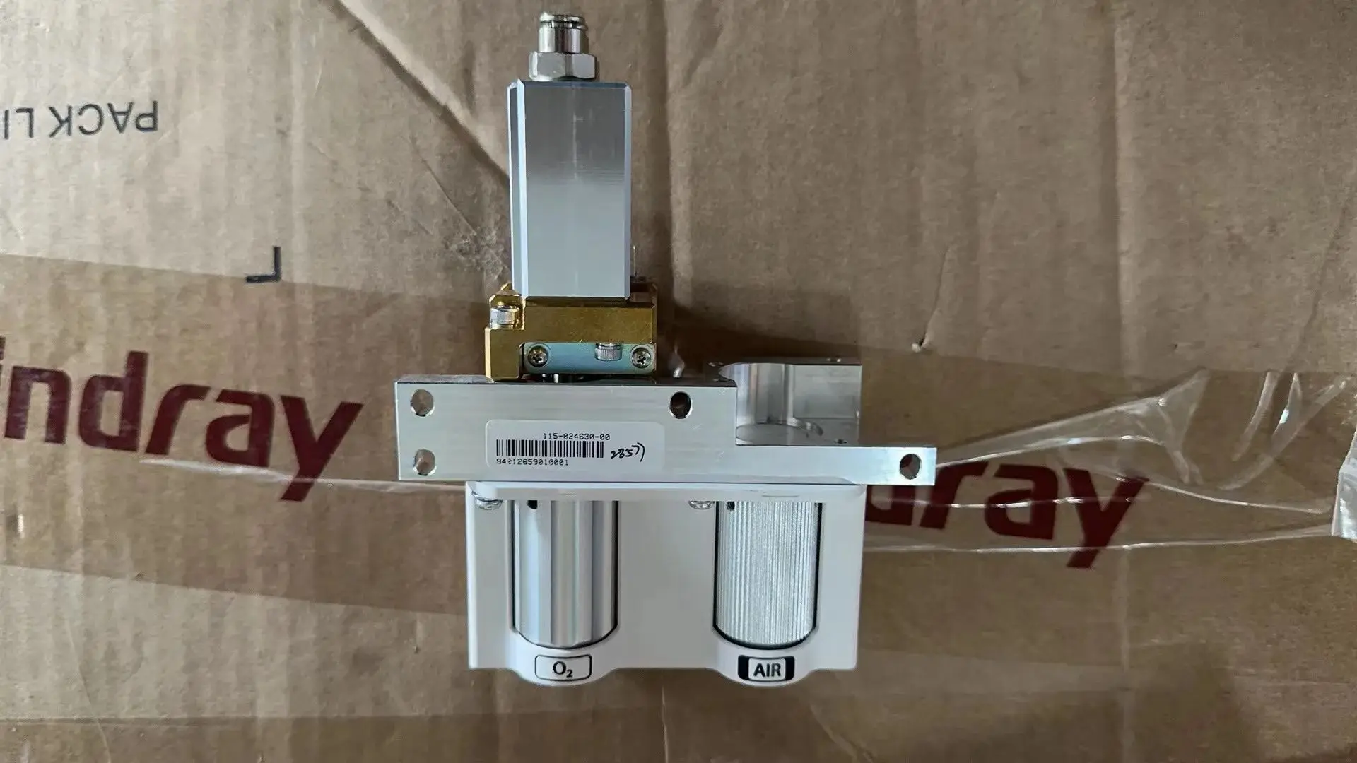 

116-029991-00: Mindray O2 Needle Valve FRU(0635/EU/W/Guard)