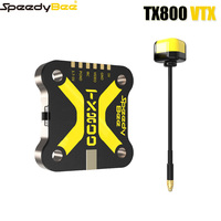 SpeedyBee TX800 VTX 5.8G 48CH PitMode 25mW/200mW/400mW/800mW Output Long Range Transmitter with 5.8 GHz Antenna For RC FPV Drone