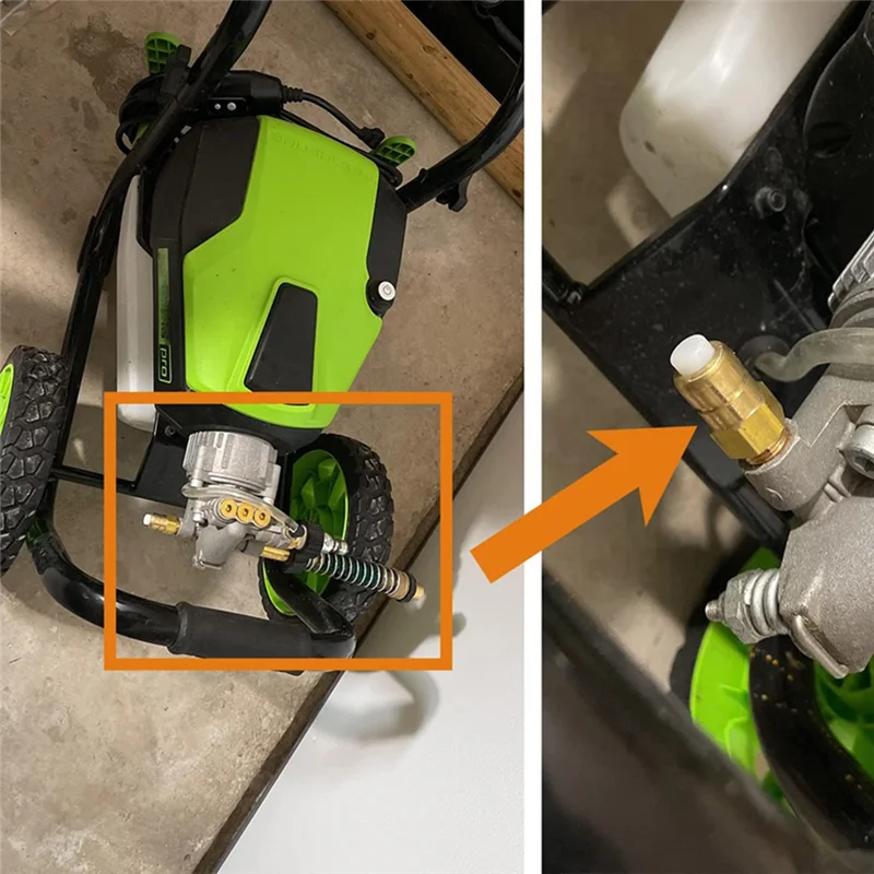 ABXF-2 шт. Термовыпускной клапан для насоса мойки высокого давления, термопредохранительный клапан 1/4 дюйма NPT, сменная защита насоса