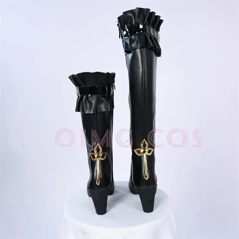 Honkai Star Rail Big Herta Cosplay Halloween hombres juego para zapatos Anime estilo chino