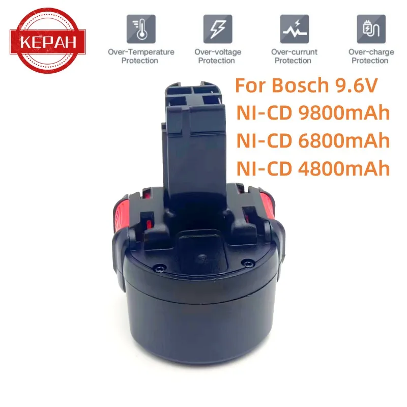 Brand new bat048 9.6V 48ah 68ah 98ah Ni Cd rechargeable battery power tool Bosch PSR 960 bh984 bat048 bat119 battery