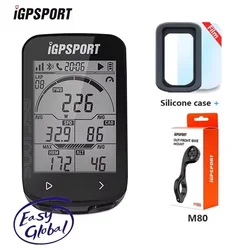iGPSPORT BSC100S Bicycle Computer Cycling GPS Odometer Bike Speedomet Riding Cycling Waterproof Speedometer 2.6inch Large Screen