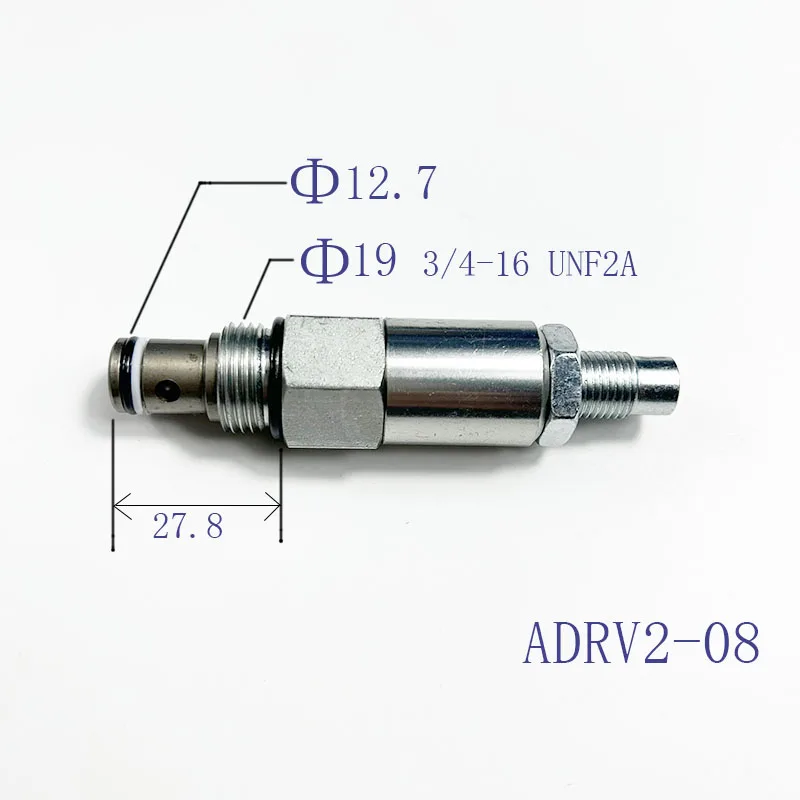 Screw Insertion Direct Acting Relief Valve ADRV2-08 Pressure Regulating Valve