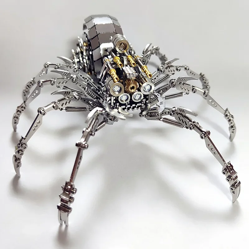 

Spider King Plus metal assembly model, DIY three-dimensional puzzle, mechanical insects, children's handicrafts, creative toys