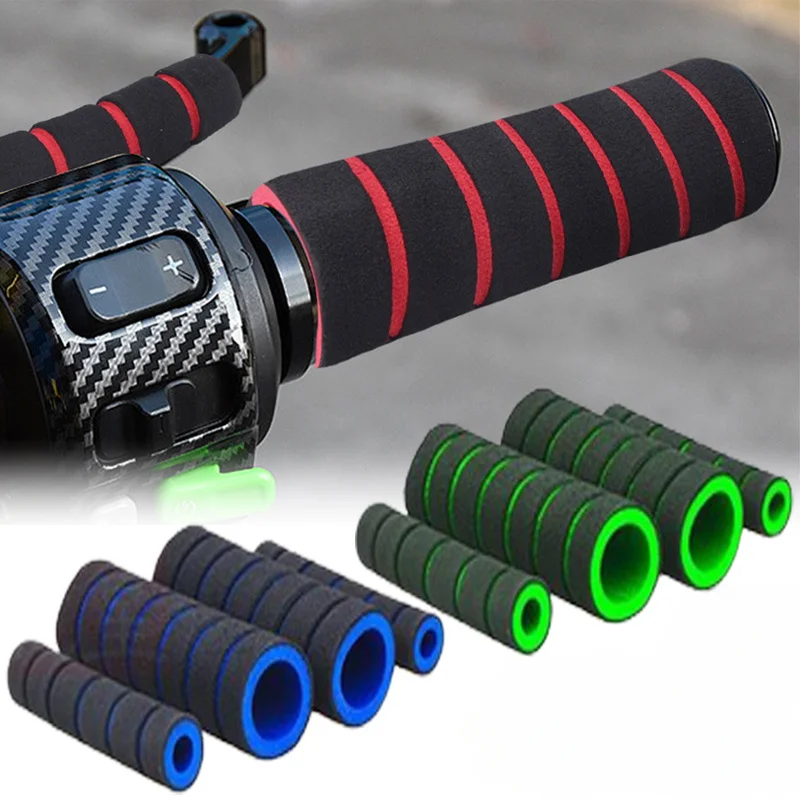 

4pcs All-Purpose Anti-Slip Foam Grip Cover, Motorcycle and Bicycle Handlebar Protector