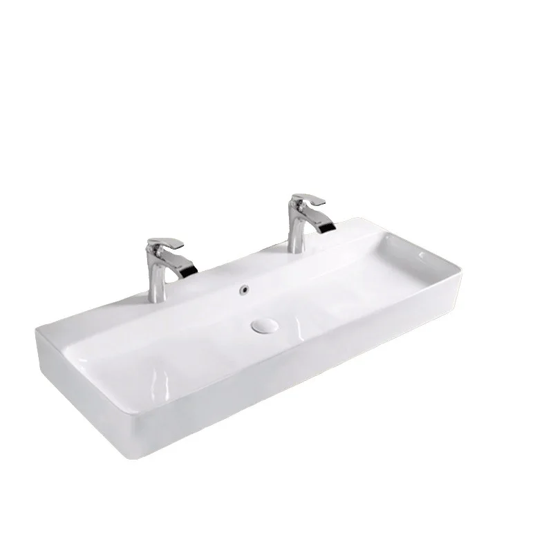 Modisches Badezimmerwaschbecken, Arbeitswaschbecken aus Keramik, Kunst