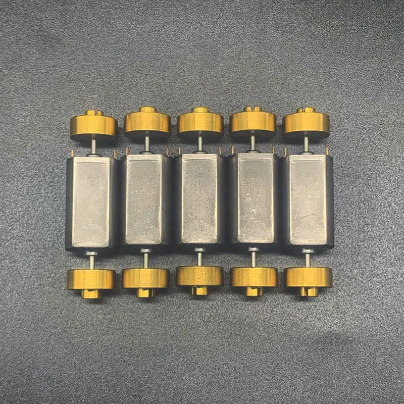 5Pcs 1/87 HO Scale Model Train Motor 13000 rpm Motor Including Flywheel DIY Train Model Accessories