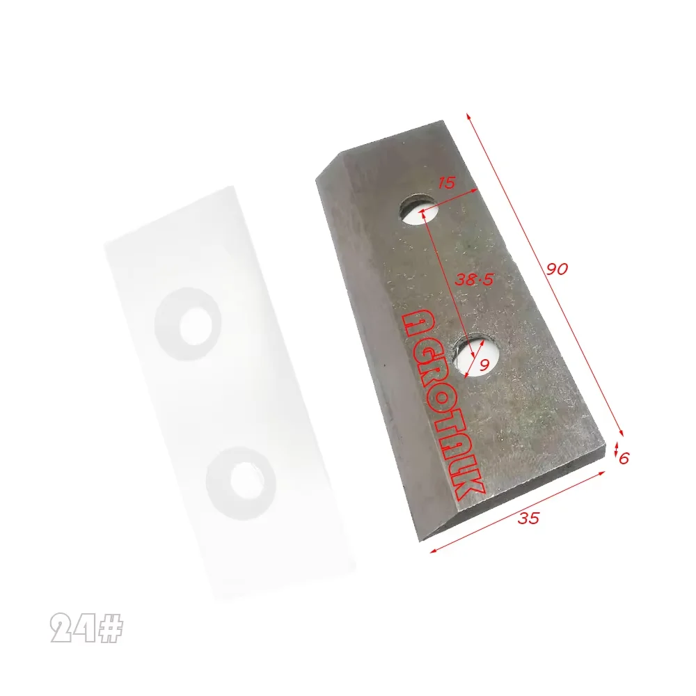 Wood Chipper Blade, 90x36.5x9.5 / 90x35x6