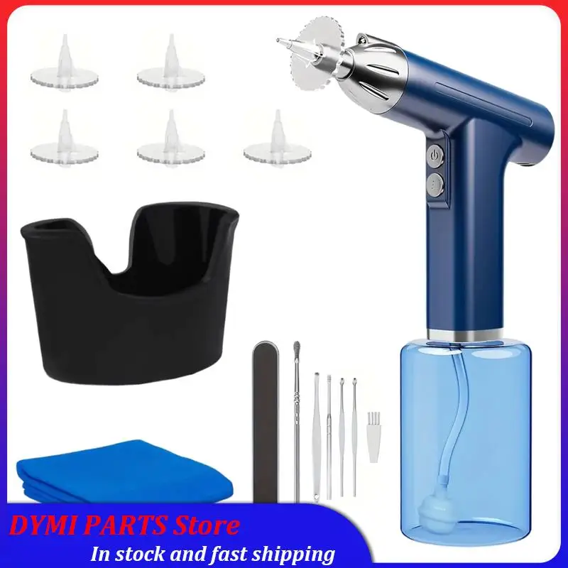 

Global Sale-Flushing Tool 3 Stages Electric Ear Wax Cleaner Set Pressure Portable Ear Canal Tool For Adults Children Removal
