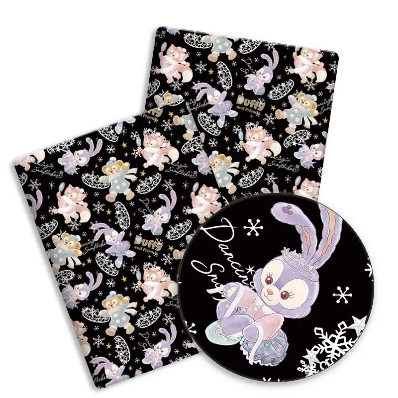 Disney Cartoon Hot DIY handmade sewing patchwork quilting baby dress home sheet 140cm DIY bric sewing kids fabric