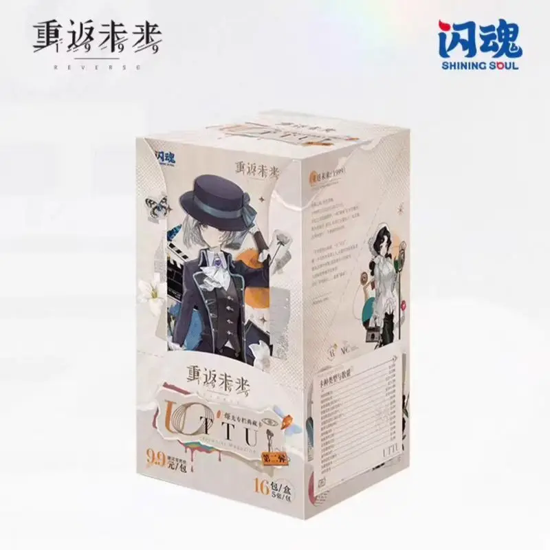 

Коллекционные карточки Shining Soul Reverse 1999 UTTU Glow Column Vol 2 SE с огненным гравированием, 6 стилей, оригинальные аниме-карточки для обмена