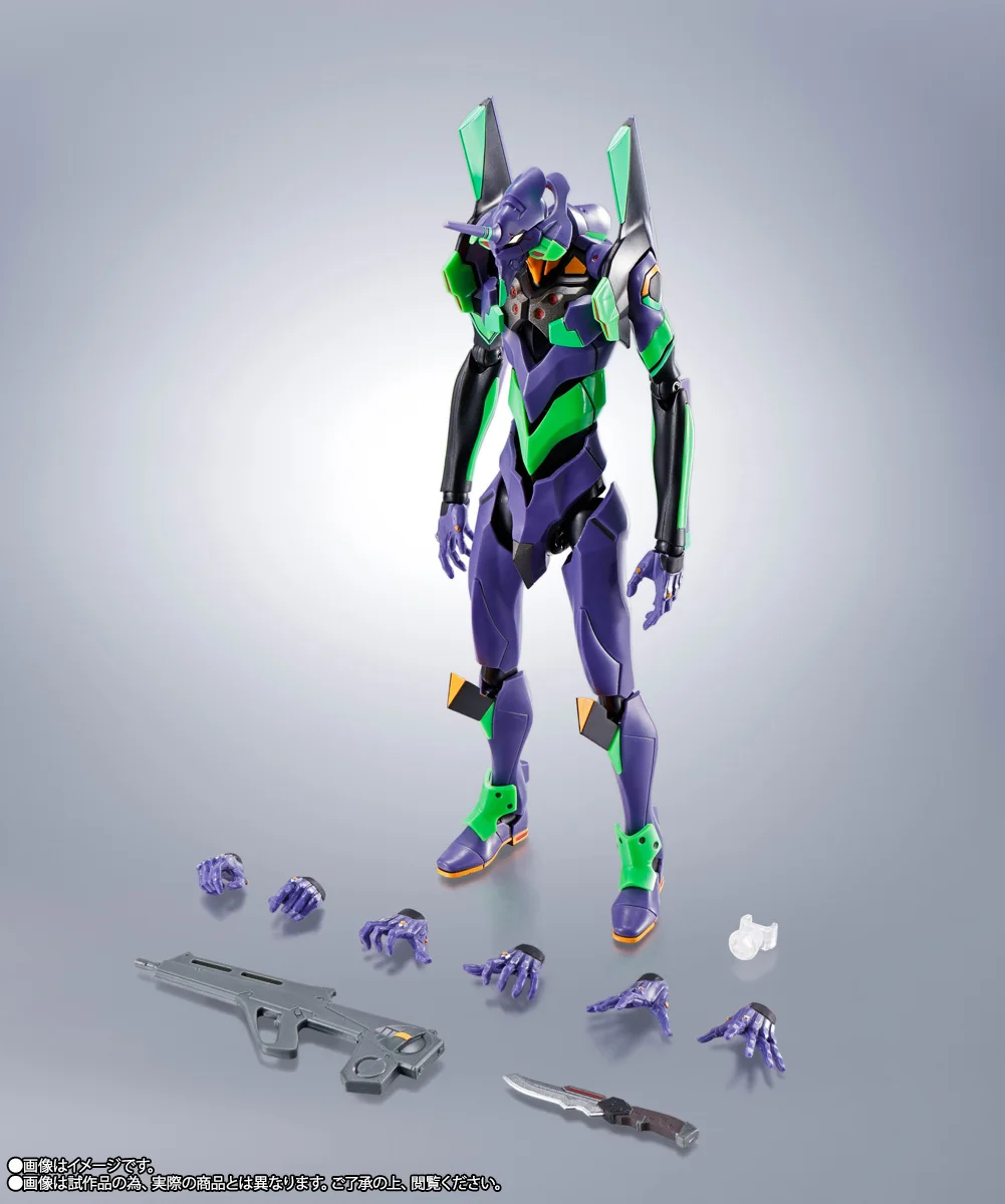 Bandai Namco The Robot Spirits EVA EVANGELION-01 BEST SELECTION Action Figures Toy Gift Collection Hobby