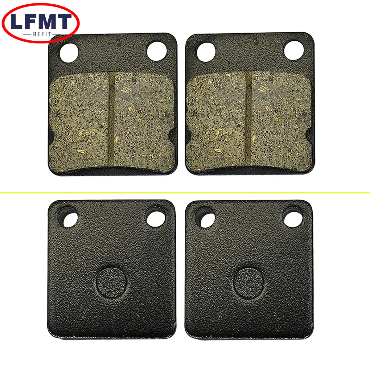 

Motorcycle Electric car front and rear brake pad For YAMAHA ATV YFZ350 Banshee Wolverine Big Bear Grizzly Bruin Kodiak Honda 145