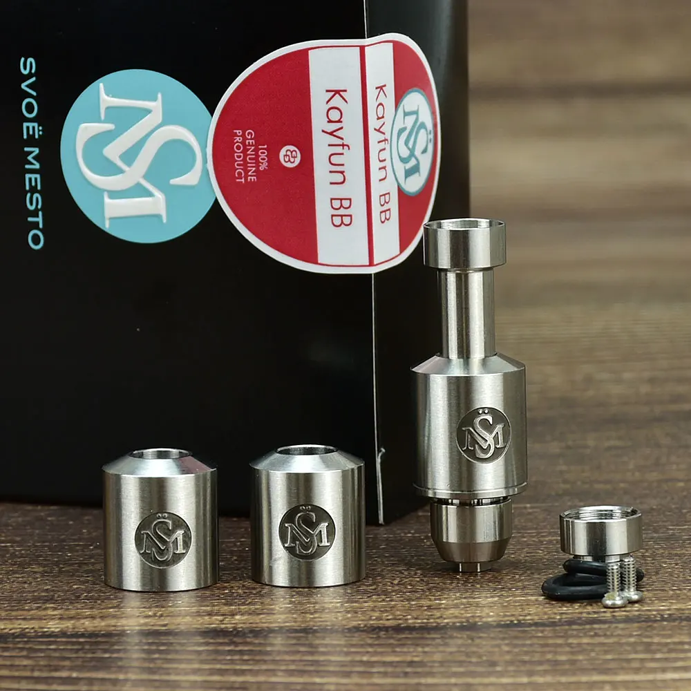 

wolfcoolvape kayfun bb RBA Bridge kayfun Style RBA Bridge 316ss Airflow: 0~1,8mm for sxk Billet / BB / Boro Tank