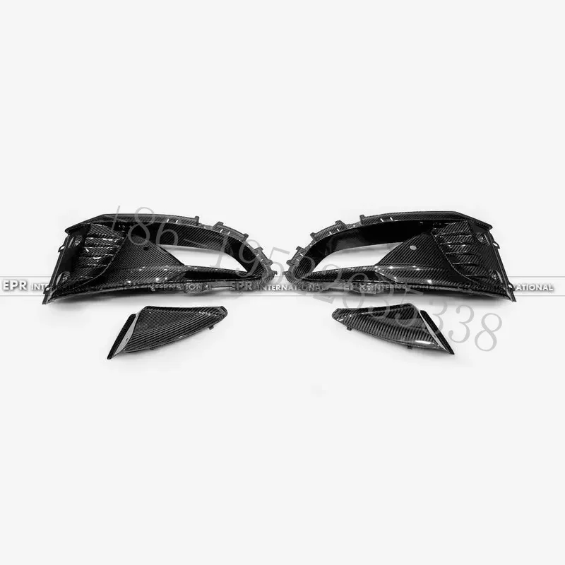 2022 for Lotus Emira Gen 1 Hardtop OD Type Dry Carbon Material Luxury Front Bumper Air Duct Protection Exterior Accessories Easy