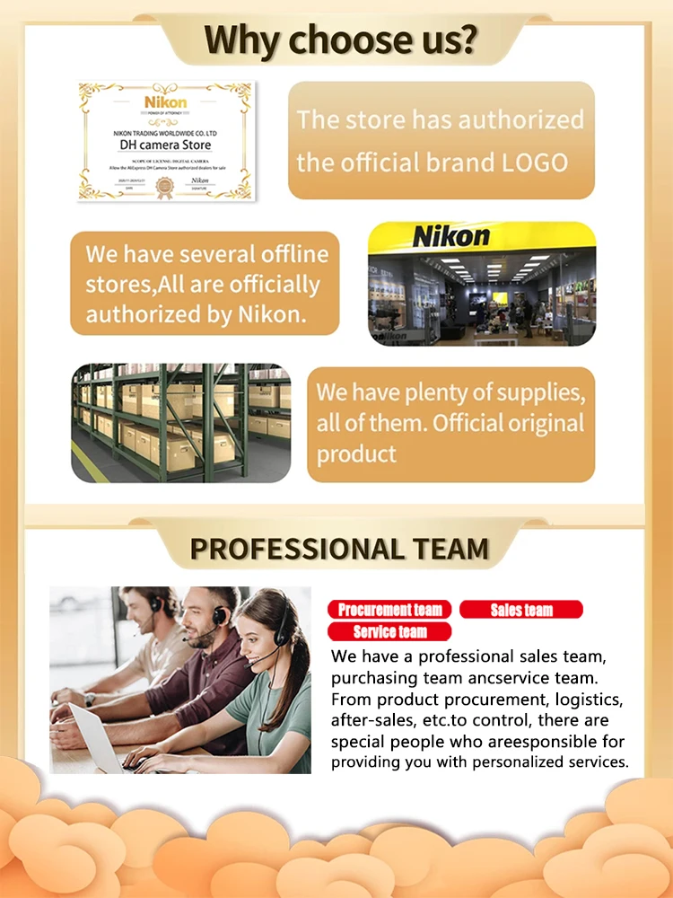 كاميرا Nikon Z6 II Z6 Mark II FX الأصلية الجديدة بدون مرآة بإطار كامل HD للسفر فيديو مدونة فيديو كاميرا سيلفي حية