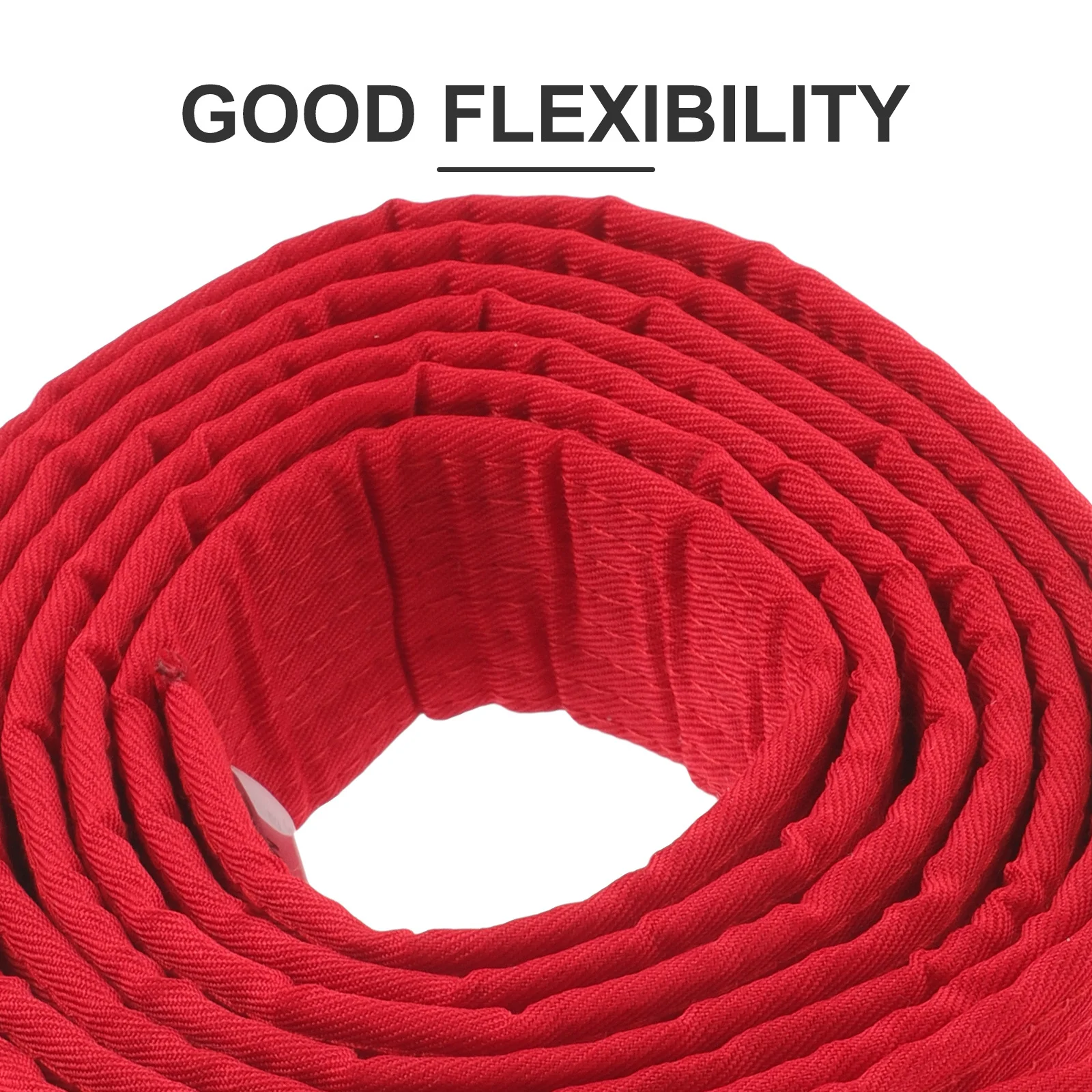 

Professional Karate Belt 2.4 Meter Cotton Martial Arts Waistband for Taekwondo Training Uniforms Beginners Adults Children