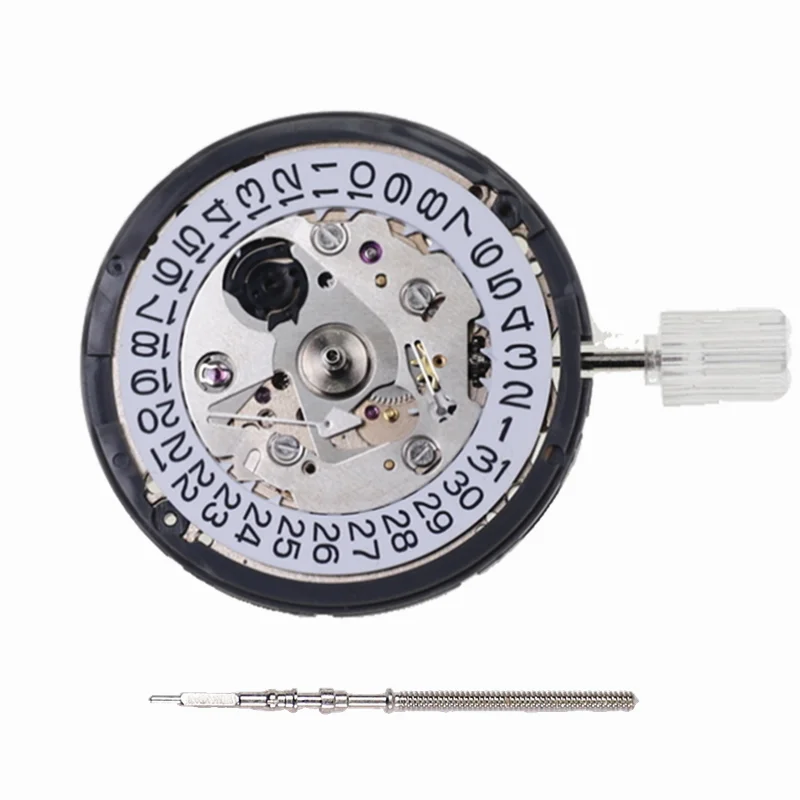 White Black Nh35a NH35 Three-dot Automatic Mechanical Movement at 3.8 at 3 For Skx007 Watch Dial MOD Group Decoration Watchmaker